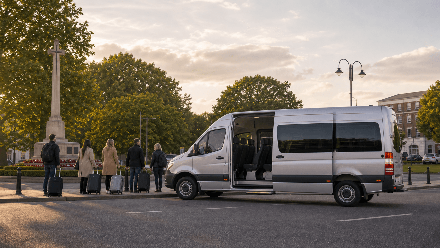 Self-drive minibus available for group travel in Newbury