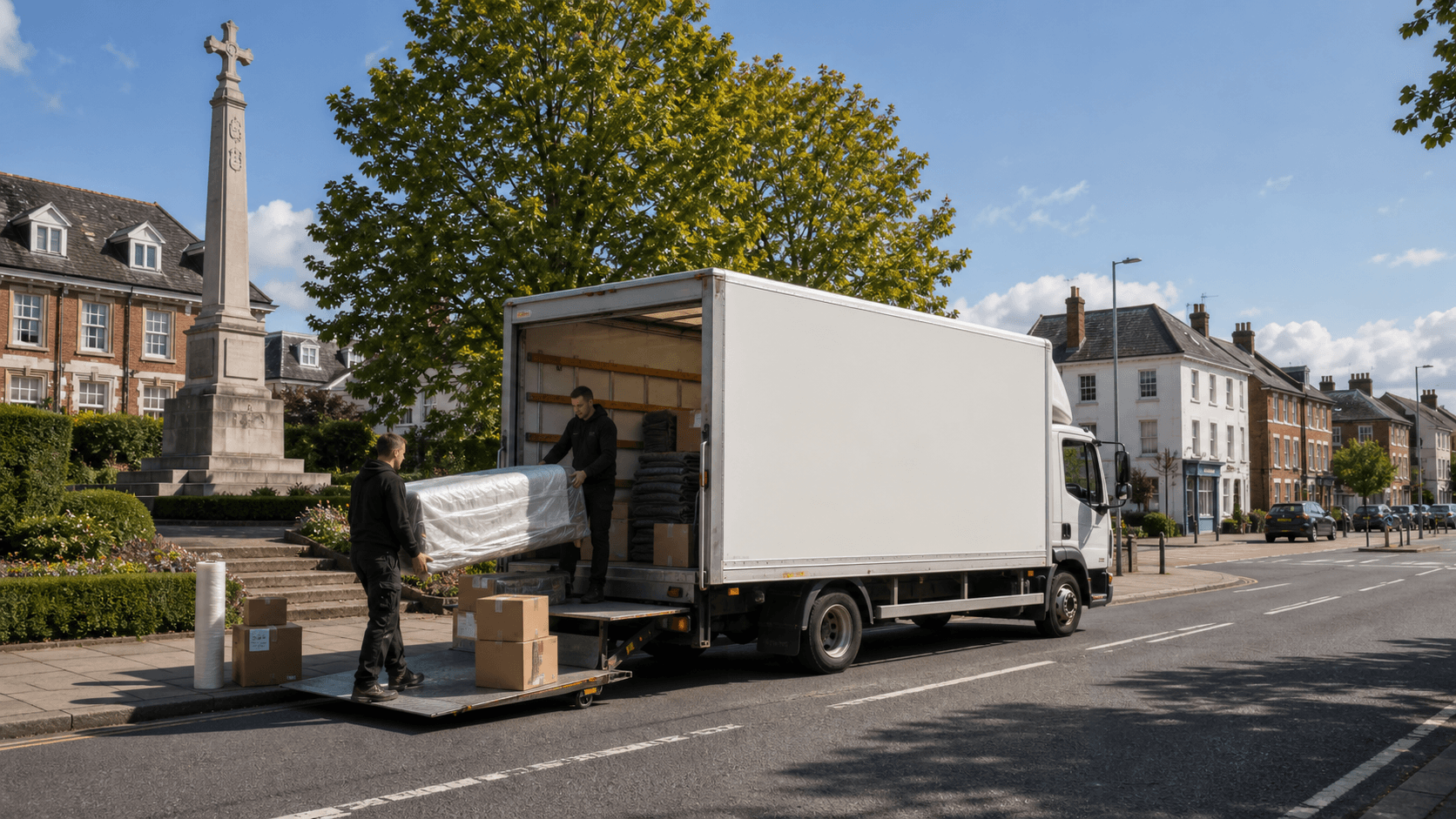 Self-drive truck available for heavier transport in Newbury